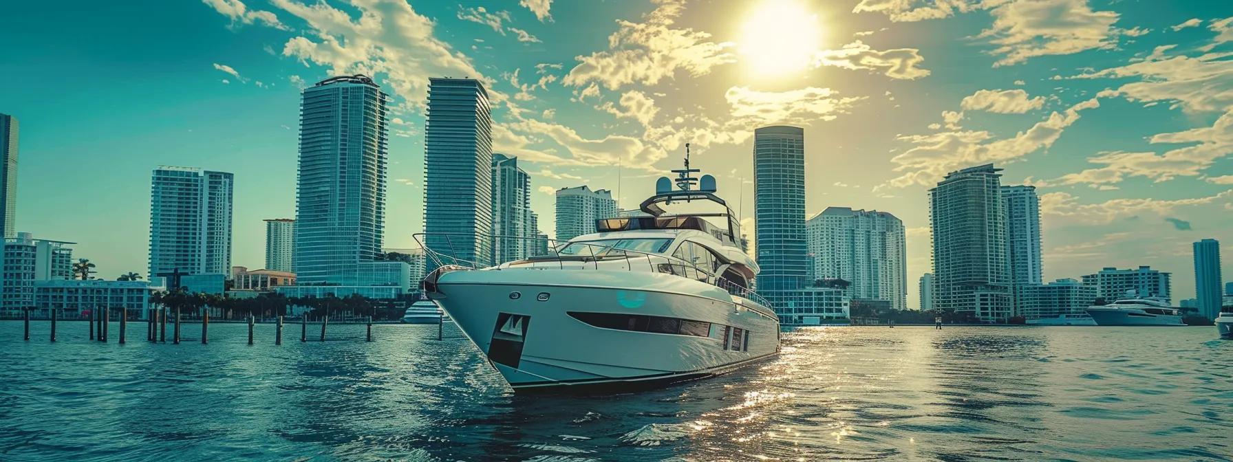 Luxury Person Yacht Rental Options in Miami Waters